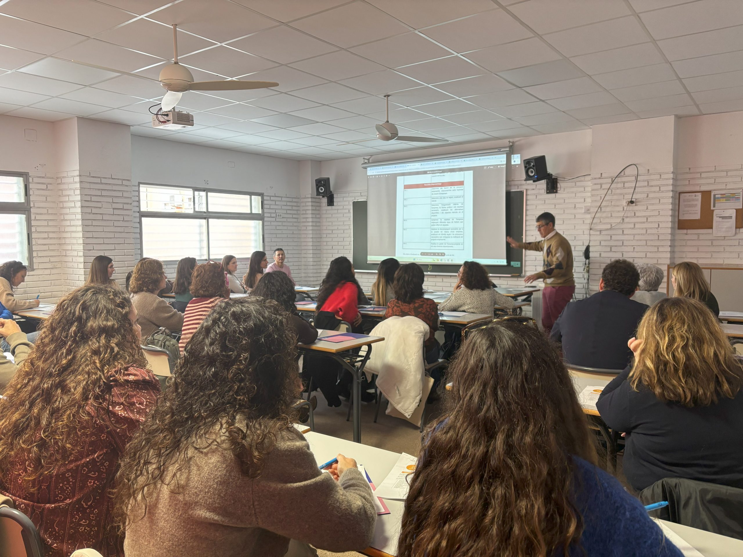 1er. Encuentro profesorado SEFED de la Comunidad Valenciana